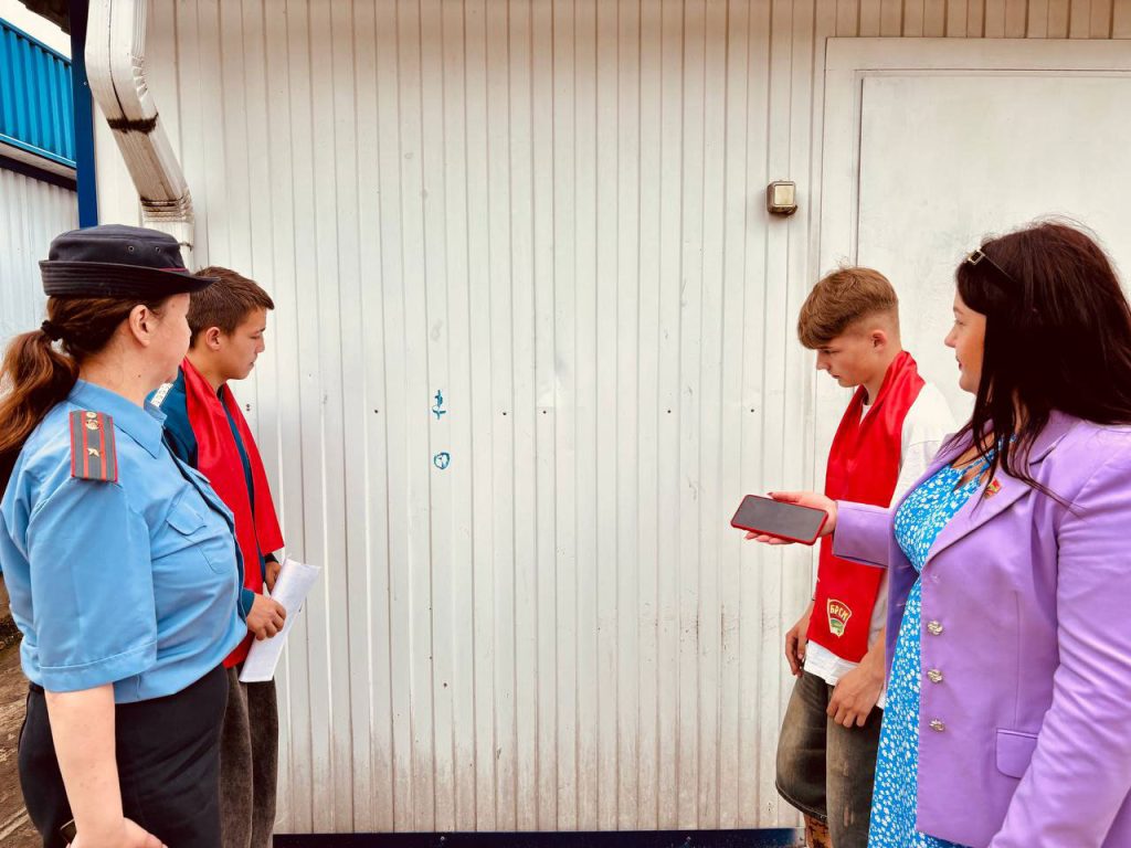 В Климовичах провели рейд в рамках акции «Город без трафаретов»