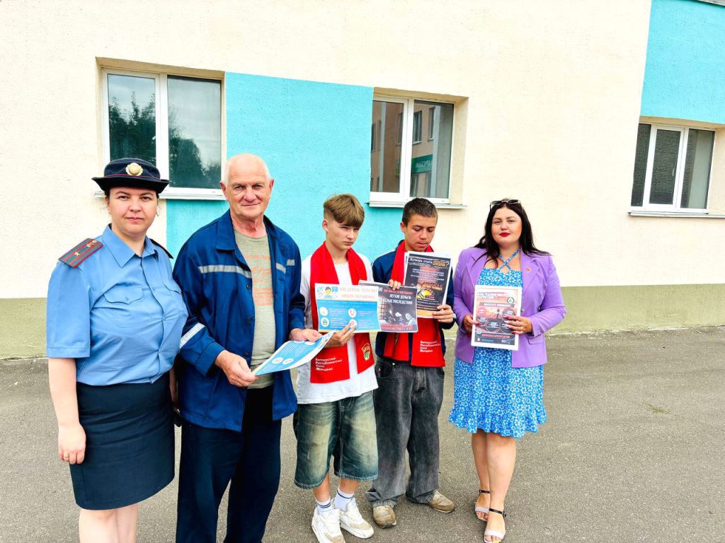 В Климовичах провели рейд в рамках акции «Город без трафаретов»