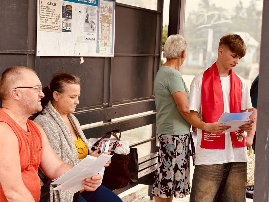 В Климовичах провели рейд в рамках акции «Город без трафаретов»