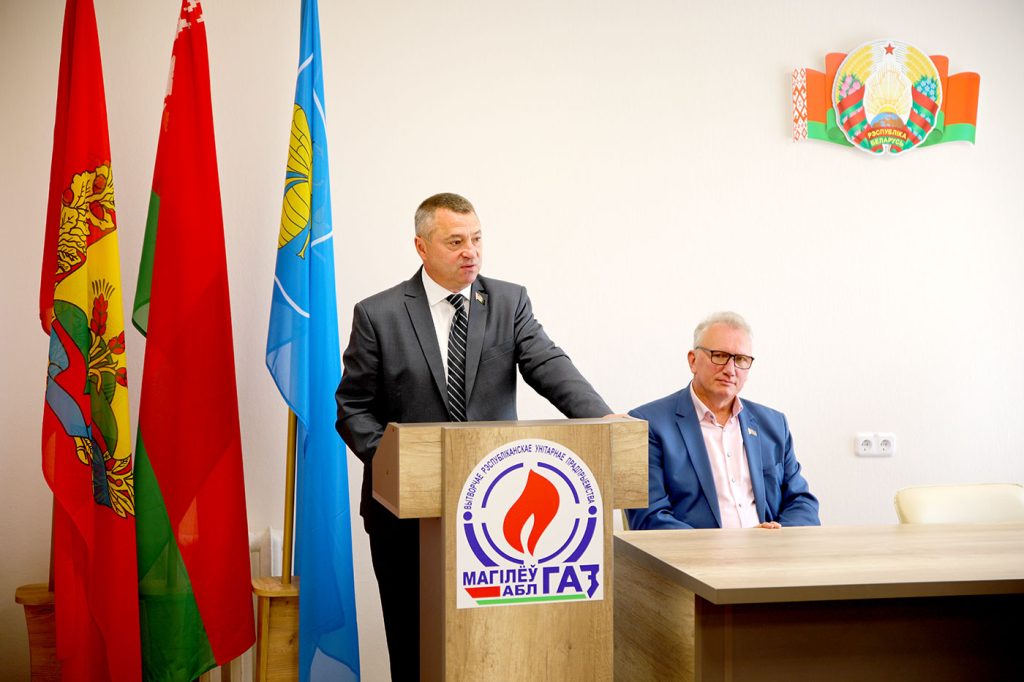 Сенатор Александр Горошкин посетил с рабочей поездкой Климовщину