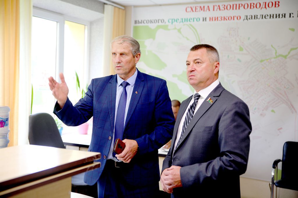 Сенатор Александр Горошкин посетил с рабочей поездкой Климовщину