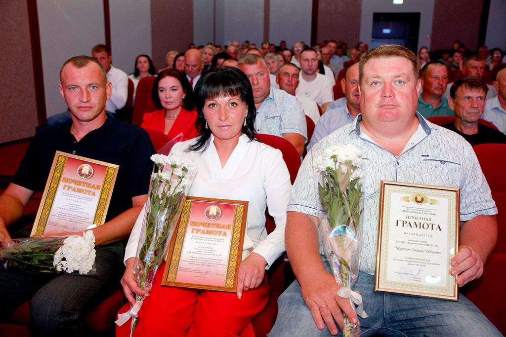 На Климовщине чествовали представителей строительного комплекса