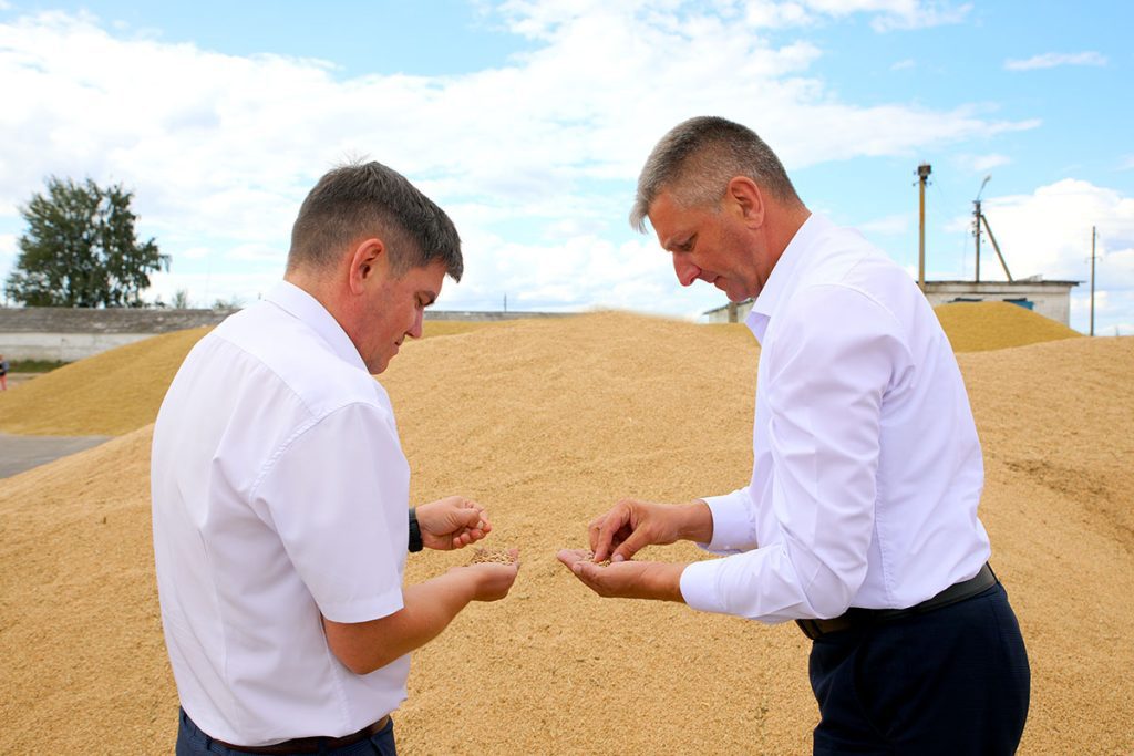 Какие ценные подарки вручили лидерам жатвы: на Климовщине чествовали лучших комбайнеров и водителей