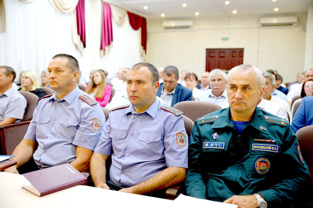 Состояние законности и правопорядка на Климовщине в январе — июне 2025 года обсудили на очередном заседании райисполкома