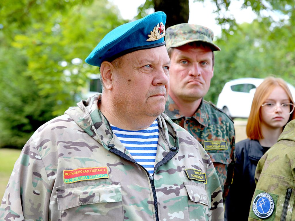 В Климовичском районе торжественно открыли «Вахту Памяти»