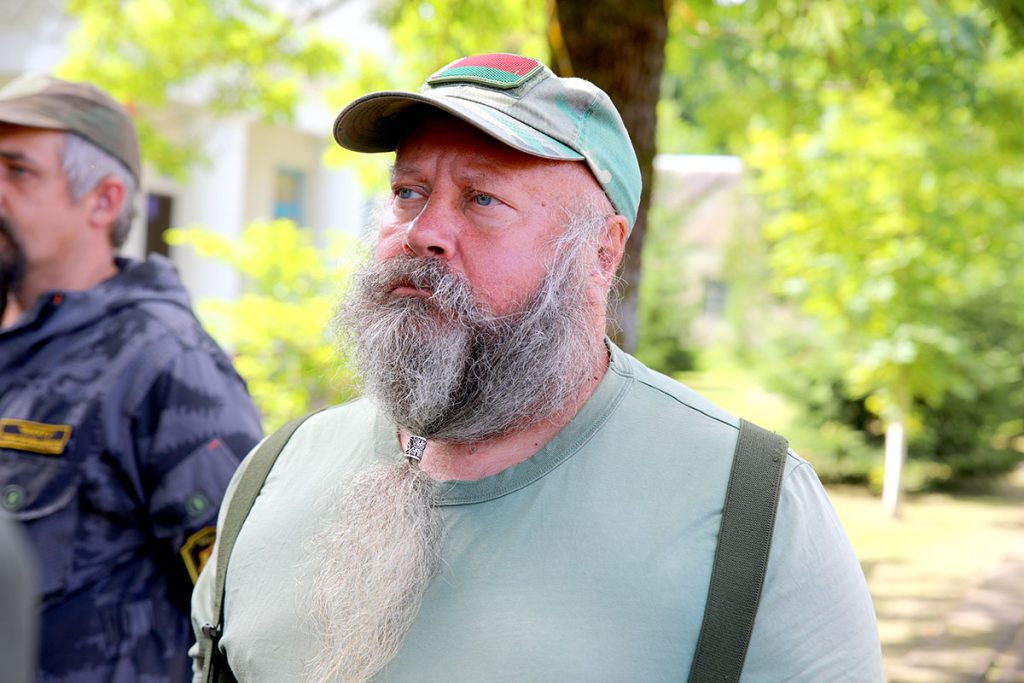 В Климовичском районе торжественно открыли «Вахту Памяти»