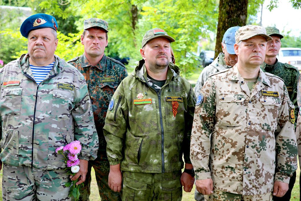 В Климовичском районе торжественно открыли «Вахту Памяти»