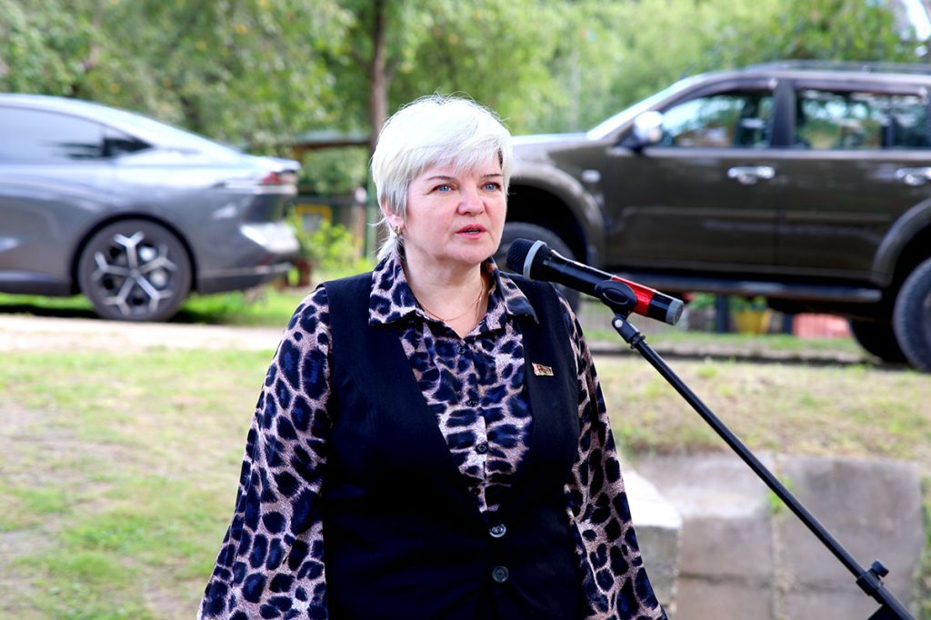 В Климовичском районе торжественно открыли «Вахту Памяти»