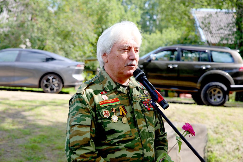 В Климовичском районе торжественно открыли «Вахту Памяти»