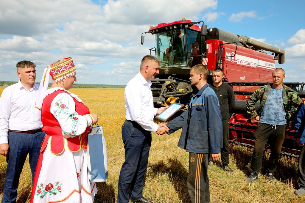 В КСУП «Михалинский» Климовичского района завершили уборку зерновых