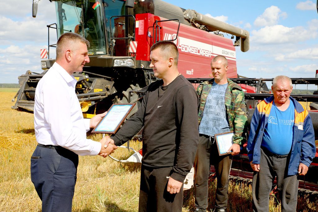 В КСУП «Михалинский» Климовичского района завершили уборку зерновых