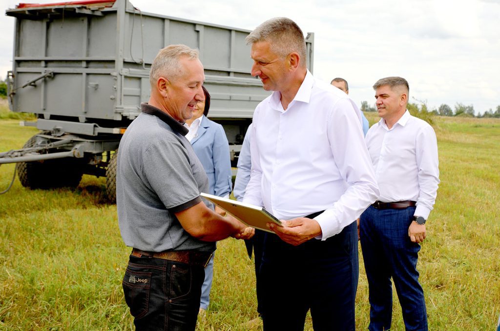 В КСУП «Михалинский» Климовичского района завершили уборку зерновых