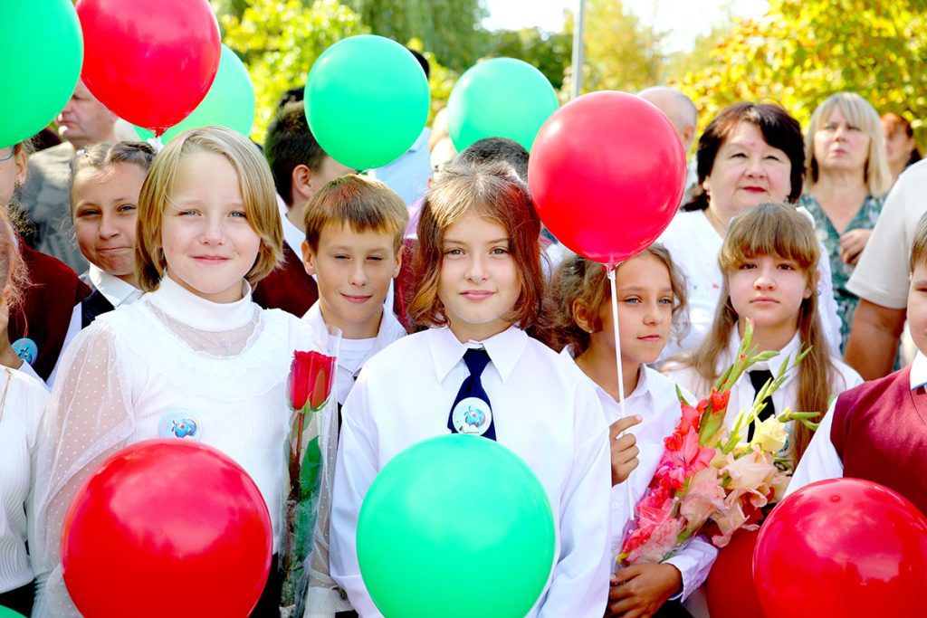 День знаний в Климовичах: как стартовал учебный год в средней школе № 3