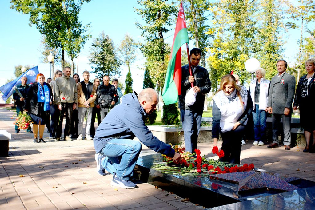 В Климовичах провели автопробег, посвященный Дню города