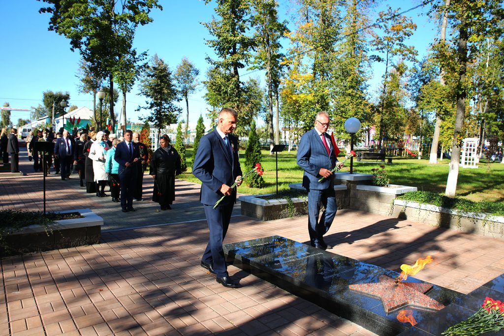 Климовщина празднует День освобождения района от немецко-фашистских захватчиков