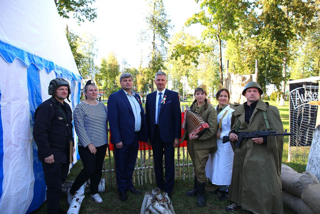 Климовщина празднует День освобождения района от немецко-фашистских захватчиков