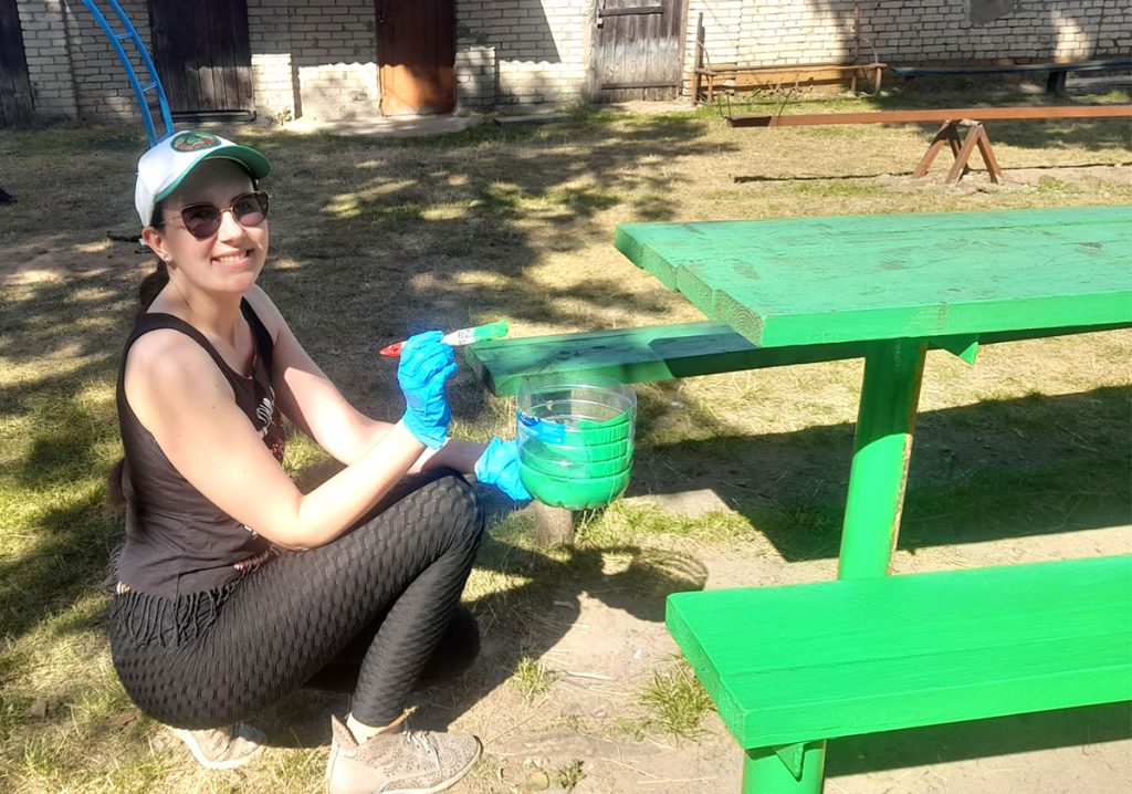 Молодежь Климовщины участвует в мероприятиях Года благоустройства