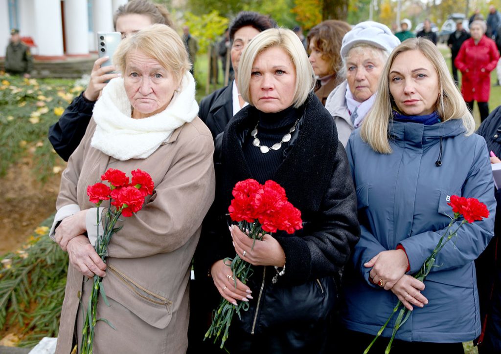 В Климовичском районе перезахоронили останки воинов, погибших в годы Великой Отечественной войны