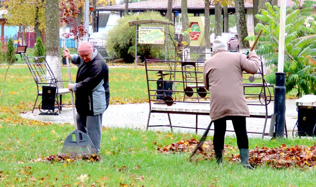 Когда порядок — в приоритете: жители Климовщины наводят чистоту