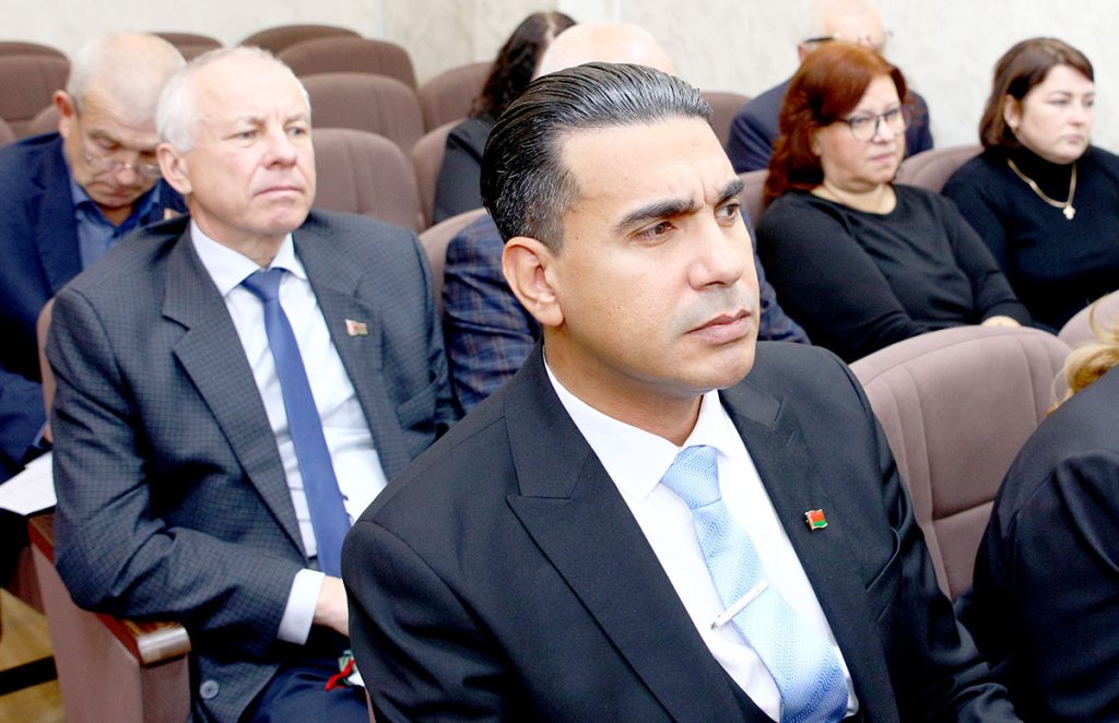 Виктор Пугач встретился с активом Климовичского района