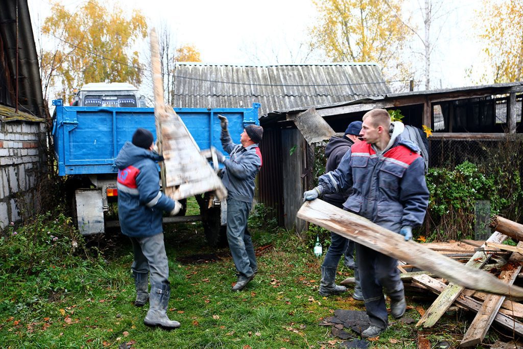 На Климовщине проходит республиканский субботник