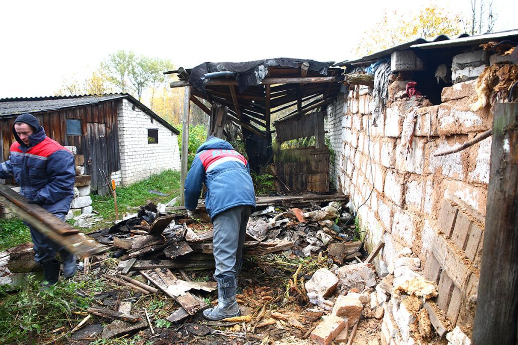На Климовщине проходит республиканский субботник