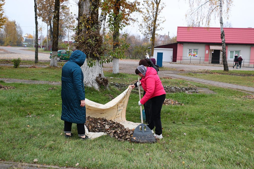 На Климовщине проходит республиканский субботник