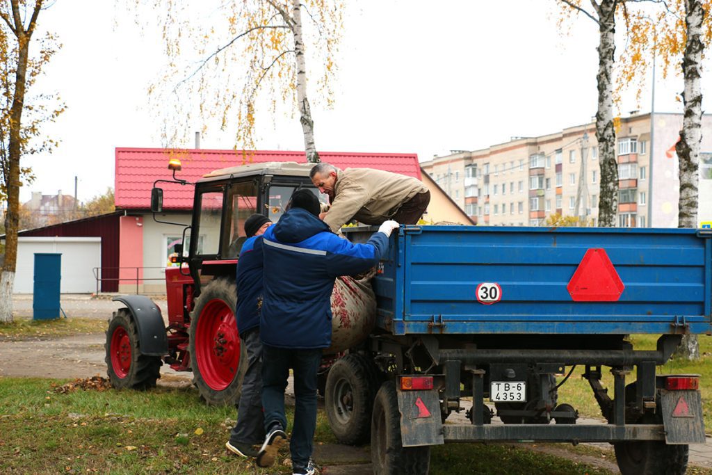 На Климовщине проходит республиканский субботник