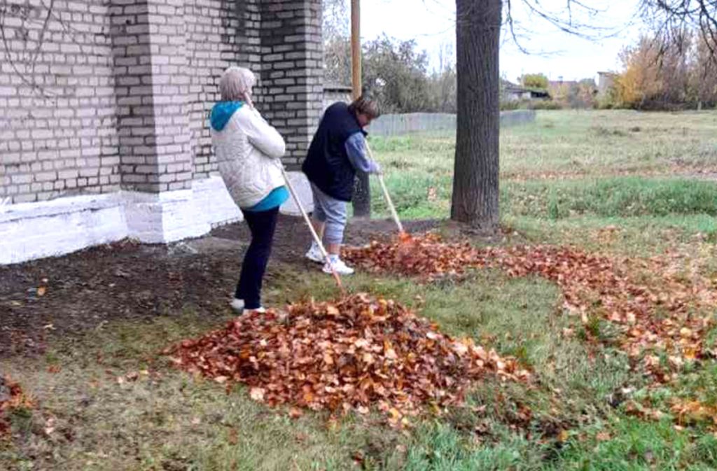 Какие работы выполняли климовчане на улицах райцентра