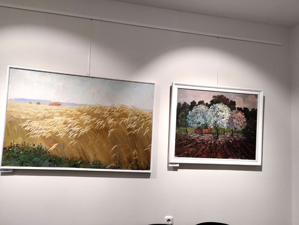 В Климовичском музее  выставлены работы белорусских художников