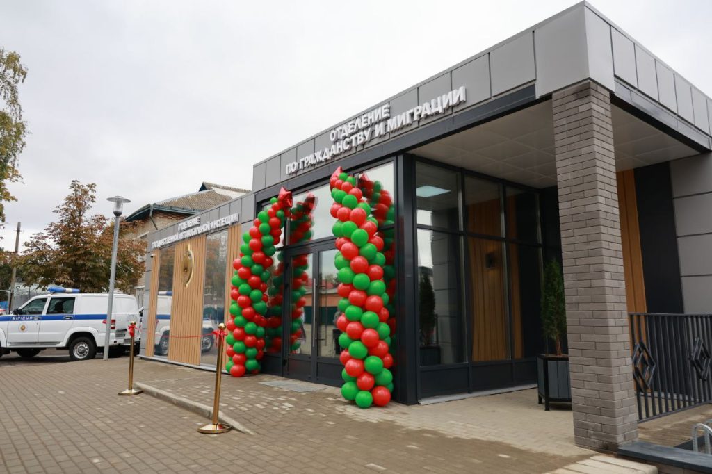 В Климовичах открыли комплекс административных зданий РОВД