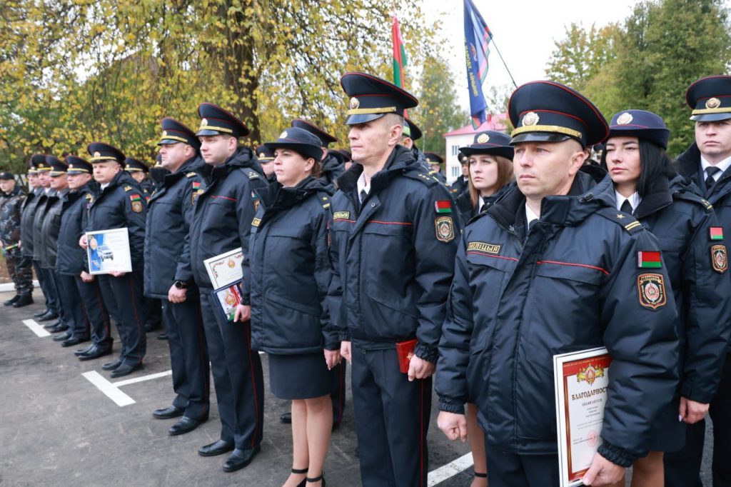 В Климовичах открыли комплекс административных зданий РОВД