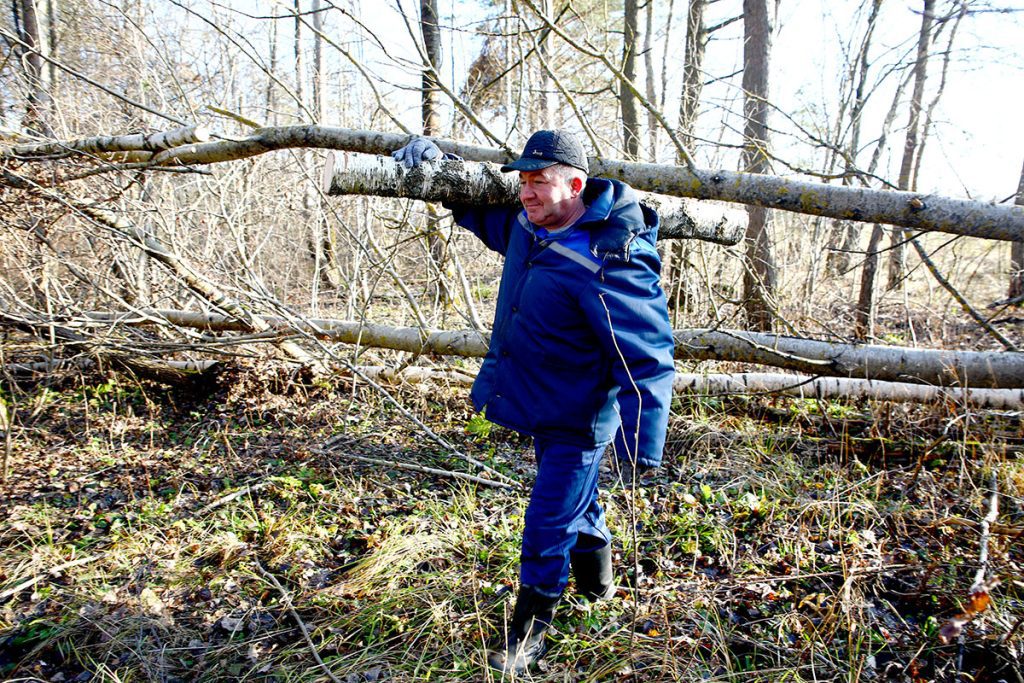На Климовщине благоустраивали общественные территории