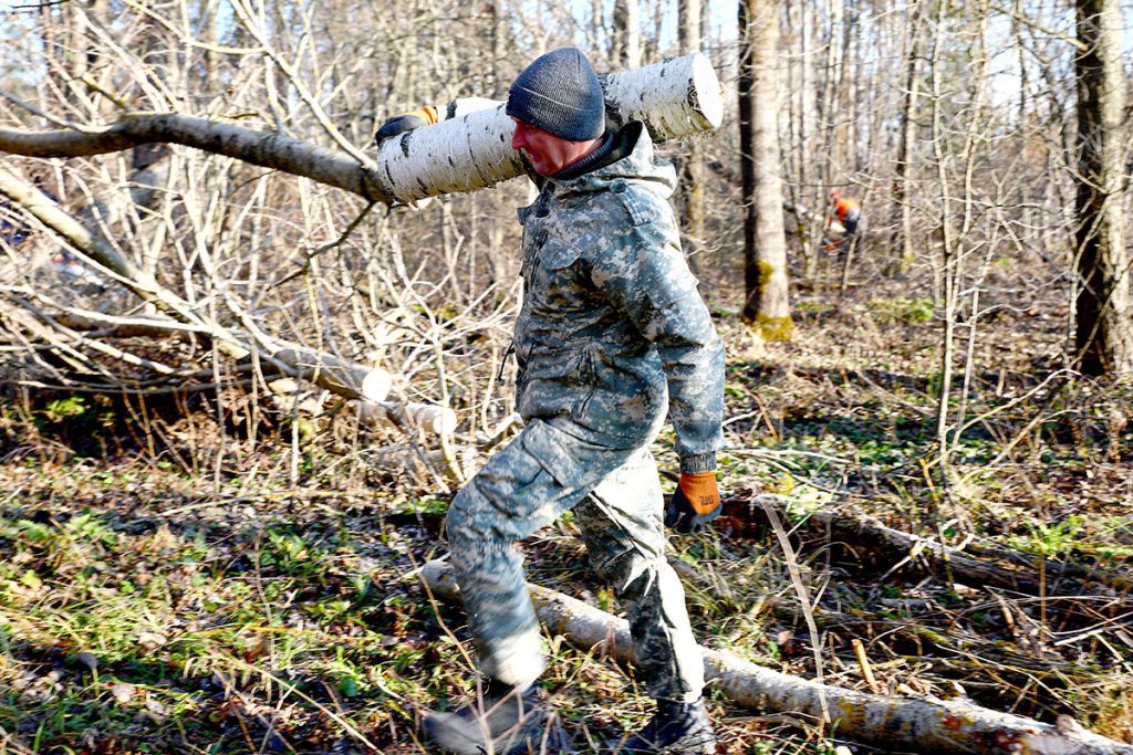 На Климовщине благоустраивали общественные территории