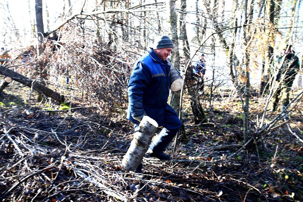 На Климовщине благоустраивали общественные территории