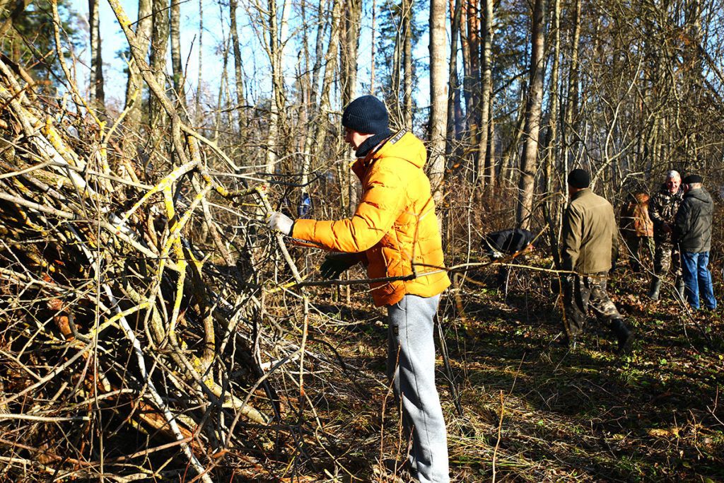 На Климовщине благоустраивали общественные территории