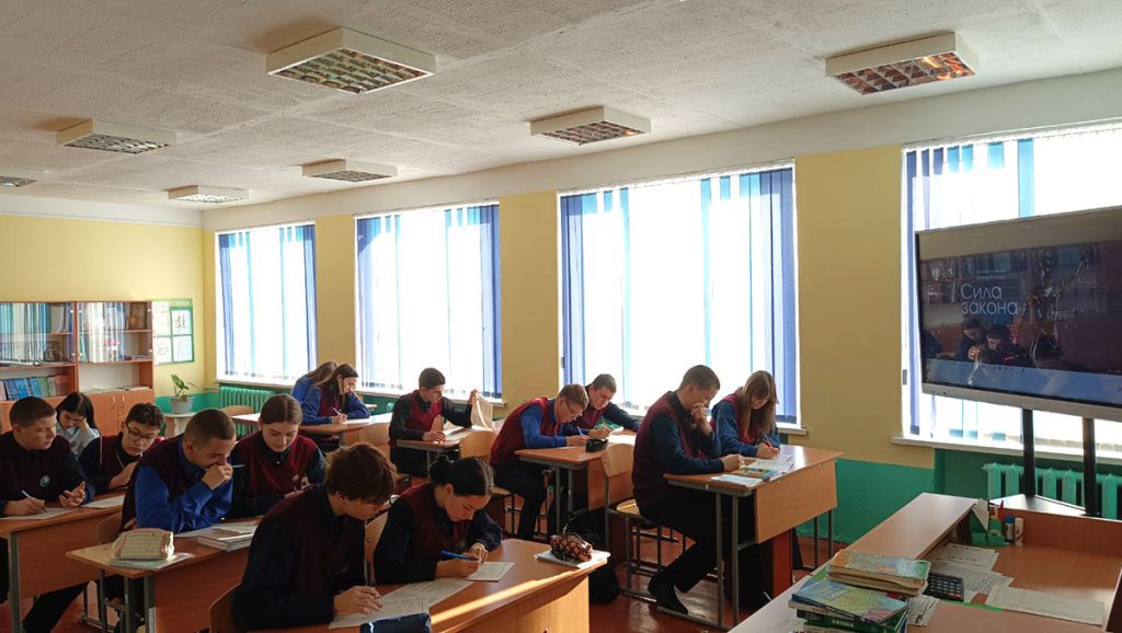 Первый этап правового турнира «Сила Закона» прошел в Климовичском районе