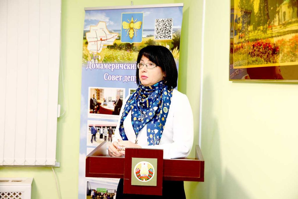 Председатель Климовичского райисполкома Виктор Пугач провел встречу в КСУП «Полошково»