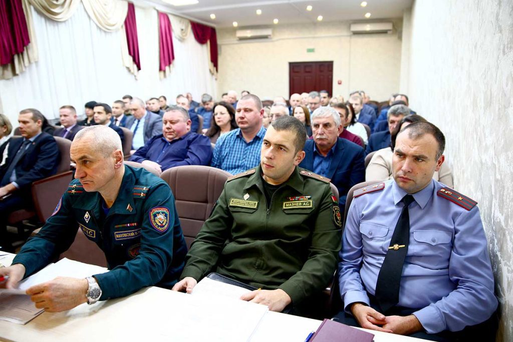 На заседании Климовичского райисполкома утвердили план работы на следующий год