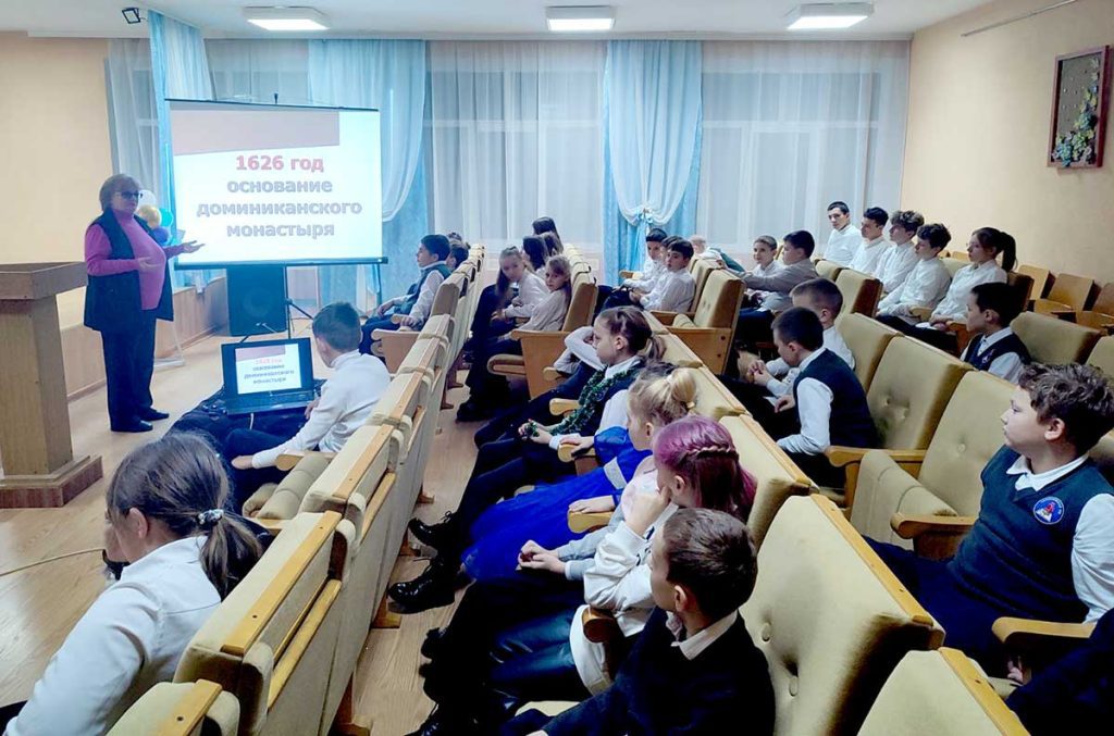 История родного города: музейные лекции проходят в школах Климовщины