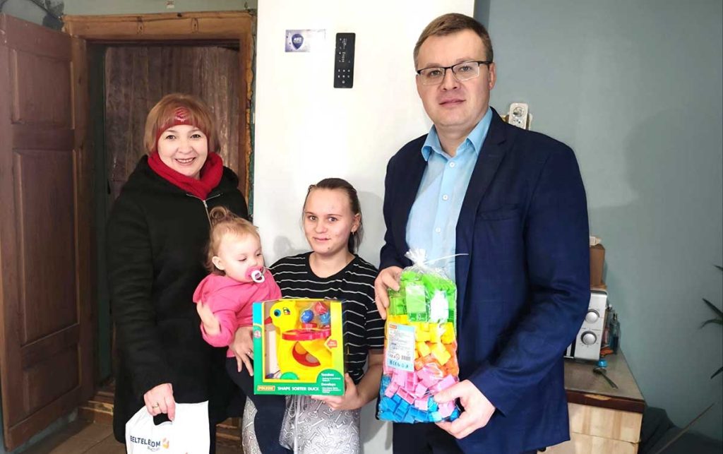 Акция «Наши дети» шагает по Климовщине