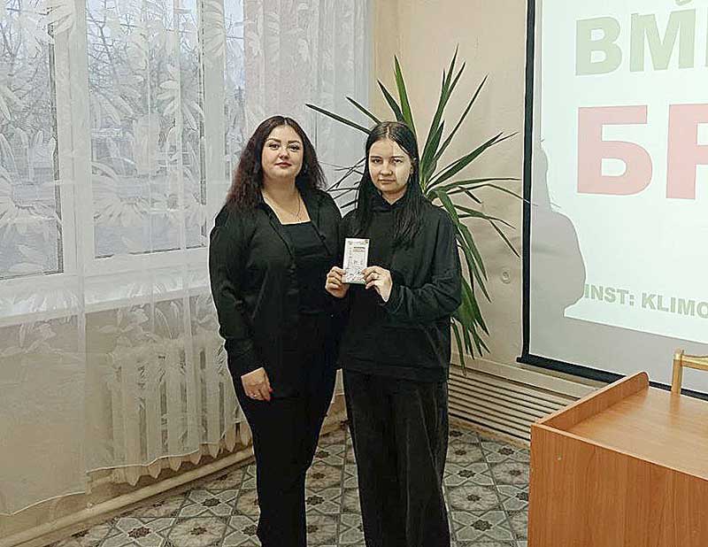 Первокурсники Климовичского аграрного колледжа пополнили ряды БРСМ