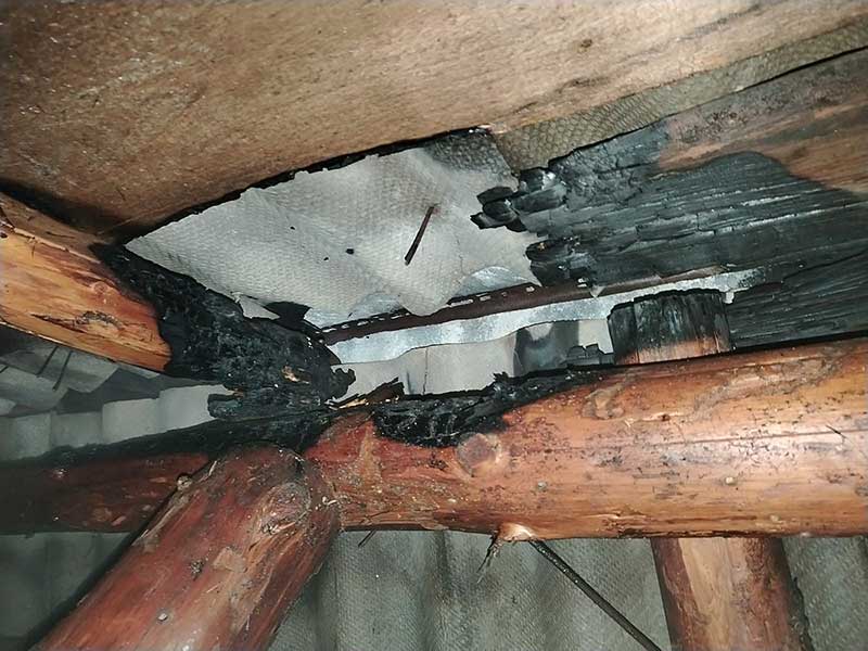 В деревне Церковище Климовичского района произошел пожар