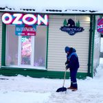 Снежный циклон испытывает климовчан на прочность