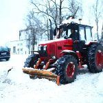 Снежный циклон испытывает климовчан на прочность