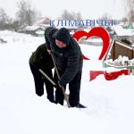 Труженики организаций Климовщины включились в работу по уборке снега