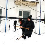 Труженики организаций Климовщины включились в работу по уборке снега