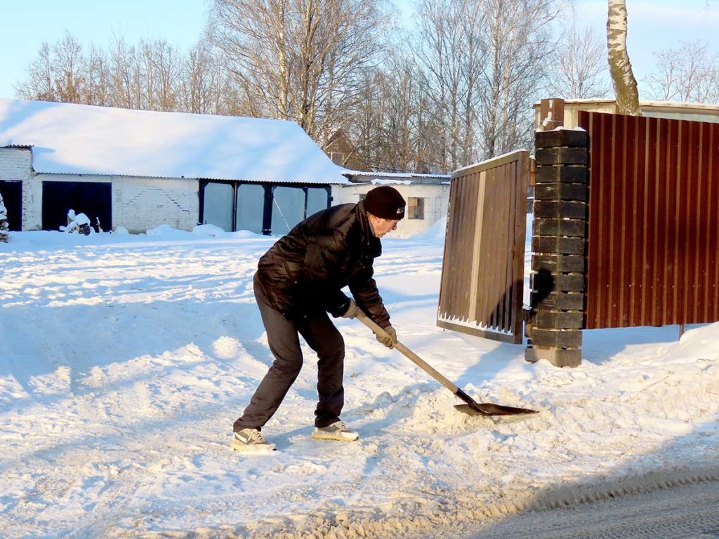 Снегопады в начале 2026 года: как на Климовщине справляются с уборкой территорий