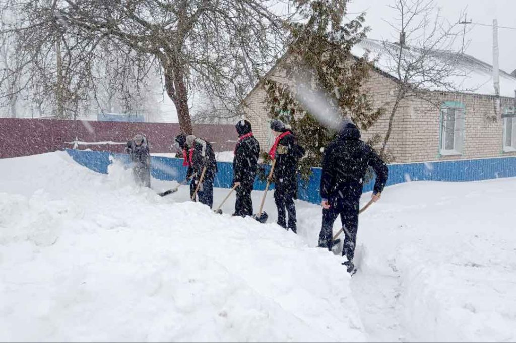 Климовчане против стихии: как район объединяется в борьбе со снегом