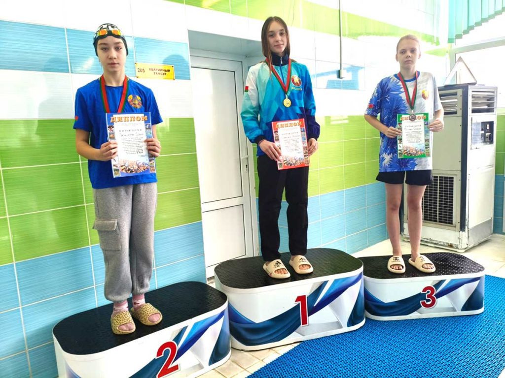 Климовчане завоевали награды в плавании на областных соревнованиях